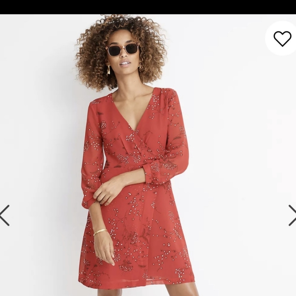 Hazelwood Wrap-Front Mini Dress 10